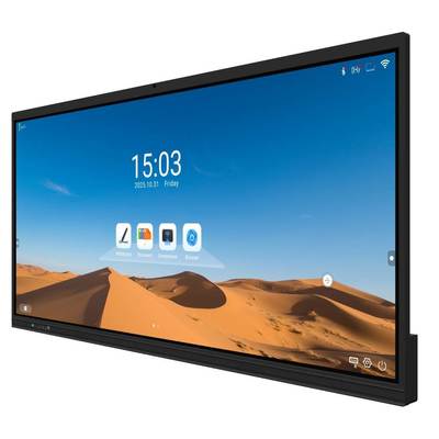 Interactive Flat Panel 92 Inch 21:9 Android Windows OS 5K resolution For Classroom University Meeting Room