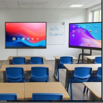 Sınıf ve Konferans için 86 İnç Google EDLA Sertifikalı İnteraktif Beyaz Tahta Akıllı Tahta