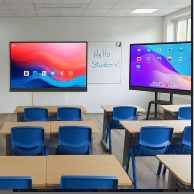86 İnç iBoard Etkileşimli Beyaz Tahta Google EDLA Sertifikalı Sınıf ve Konferans İçin