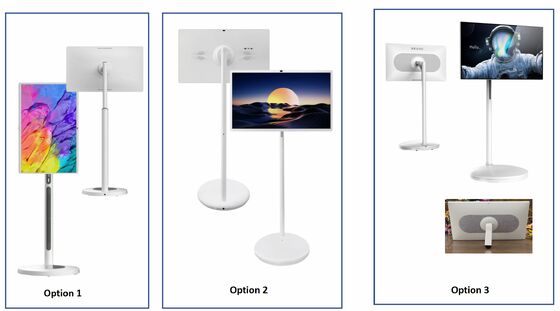 24,5 İnç 8 GB RAM Hareketli Video Toplantı Dokunmatik Monitör Ekran Masaüstü ve Ayakta Duran
