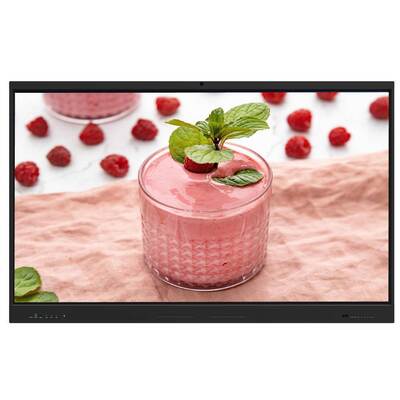 Etkileşimli Düz Panel Ekran için 4K Çözünürlüklü ve 50 Dokunma Noktalı 75 İnç LCD Akıllı Tahta