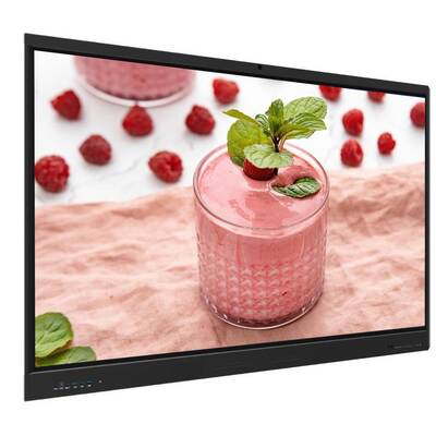 Etkileşimli Düz Panel Ekran için 4K Çözünürlüklü ve 50 Dokunma Noktalı 75 İnç LCD Akıllı Tahta