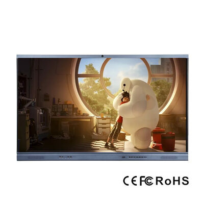 Yazma Modu Parmak Veya Herhangi Bir Opak Nesne Etkileşimli Monitör 4GB Veya 8GB RAM İle Donatılmış, Okul Eğitimi Öğretimi İçin Etkileşimli Beyaz Tahta İçin Akıcı Dokunmatik Tepki Ve İş Akışı Sağlar