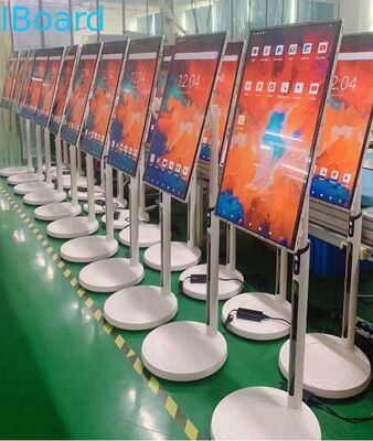 32 inçlik kablosuz etkileşimli beyaz tahta, yerleşik kamera ve taşınabilir akıllı ekranlı televizyon