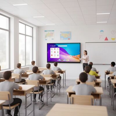 75" Kızılötesi İnteraktif beyaz tahta Eğitim İş Toplantısı için IFPD