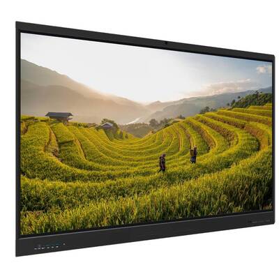 iBoard Çin 75 Inch LCD Akıllı Yönetim Kurulu Android PC Web Kamera Yazılımı AIO AI Panel