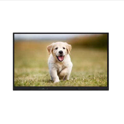 Sınıf toplantısı için interaktif beyaz tahta düz panel 86 inç çoklu dokunmatik ekran