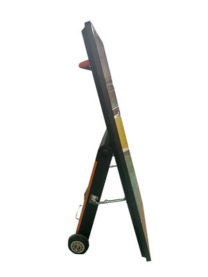 43 İnç Taşınabilir Pilli LCD Reklam Oynatıcı Dijital Tabela Ekranları, Perakende Mağazası için IP65 Dış Mekan Kiosk, SDK İşlevi ile