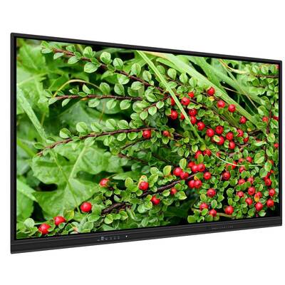 65 75 86 Inch LED Interactive Whiteboard with 2x15W Speakers Horizontal Orientation Duvara monte edilmiş Evde Öğretim Konferansı Zoom Toplantıları