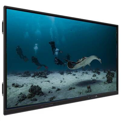 IBoard 55-98 İnç Etkileşimli Beyaz Tahta Akıllı Öğretim Tahtası 4K HD Ekran Çift Sistem Windows ve Android Parlama Önleyici Temperli Cam