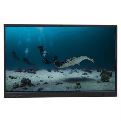 IBoard 55-98 İnç Etkileşimli Beyaz Tahta Akıllı Öğretim Tahtası 4K HD Ekran Çift Sistem Windows ve Android Parlama Önleyici Temperli Cam