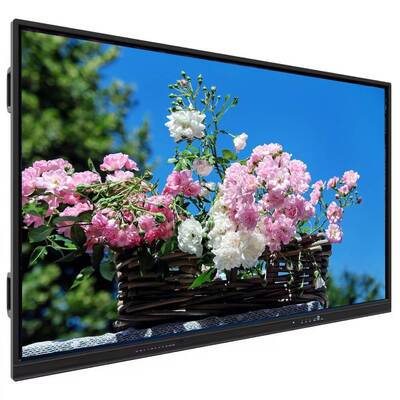 IBoard 4K Ultra HD Akıllı Öğretim için Kızılötesi Dokunma Teknolojisi ve Çift İşletim Sistemi ile Etkileşimli Beyaz Tahta