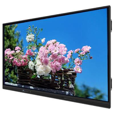 IBoard 4K Ultra HD Akıllı Öğretim için Kızılötesi Dokunma Teknolojisi ve Çift İşletim Sistemi ile Etkileşimli Beyaz Tahta