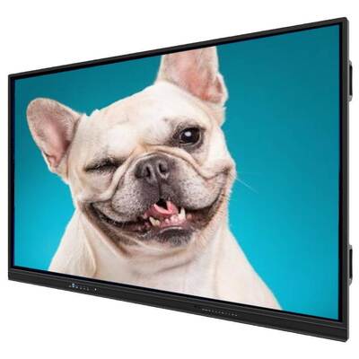 İş Toplantıları için İki Tarafı Kısayol Tuşları, Işık Sensörü Desteği ve 0℃~50℃ Çalışma Sıcaklığına Sahip Etkileşimli Düz Panel