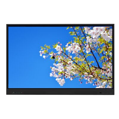 55/65/75/86 İnç 4K Çözünürlüklü İnteraktif Düz Panel Çoklu Dokunmatik Akıllı Beyaz Tahta