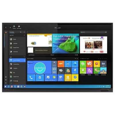 Sınıflar ve ofisler için Android WiFi ve Entegre Whiteboard Yazılımı ile 86 Inch Interactive Flat Panel