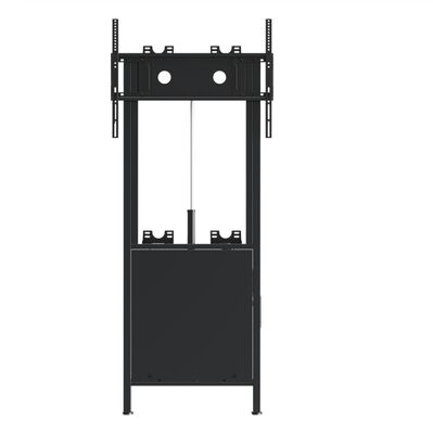 TV/ IFPD için 86 inçe kadar Elektrikli Yüksekliği Ayarlanabilir Mobil Ayaklı Zemin Standı