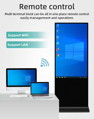 Android WIFI'li Zemin Ayaklı Dijital Tabela Kiosk ve FHD LCD Akıllı Reklam Ekranı
