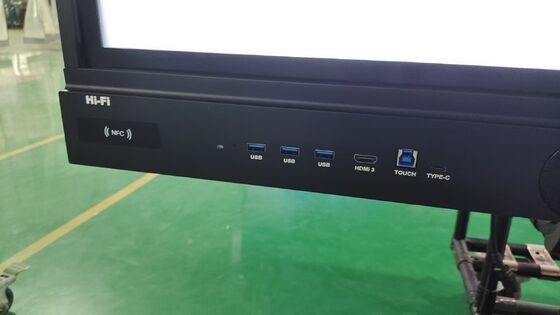 USB Veri Bağlantı Noktalı, Toplantı Konferans Odası İçin Temperli Camlı Etkileşimli Akıllı Tahta