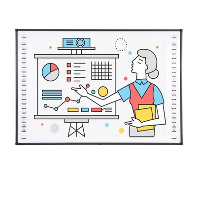 102 İnç Sınıf ve Ofis İçin Kızılötesi Etkileşimli Beyaz Tahta