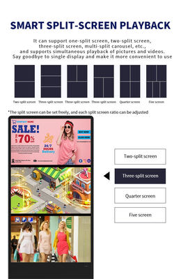 Tam HD Çözünürlüklü ve Çoklu İşletim Sistemi Destekli İnteraktif Ekran için Kızılötesi Dokunmatik Ekran Dijital Tabela
