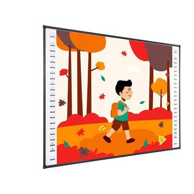 iBoard Akıllı IR Beyaz Tahta, Kızılötesi Dokunmatik, Özelleştirilebilir Boyut 64-150 İnç, Okul ve Toplantılar İçin Android Windows Uyumlu