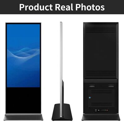 43 inçlik Siyah Ekran Modu Uzaktan İçerik Yönetimi ve Geliştirilmiş Reklam Ekranı için Özel Ekran Boyutu ile Dijital İşaret