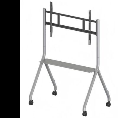 İnteraktif ekranlar için Mobil Stand Mobil TV Arabası 65-86 inç boyutuna uygun Akıllı TV