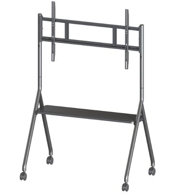 İnteraktif ekranlar için Mobil Stand Mobil TV Arabası 65-86 inç boyutuna uygun Akıllı TV