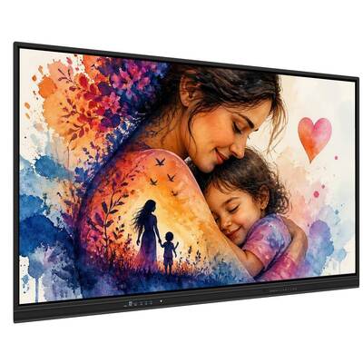 Iboard Akıllı Android USB HDMI TYPE-C RJ45 Dokunmatik Monitör 75 Inç Wifi Toplantılar Öğrenme için