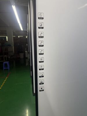 İnteraktif Düz Panel Ekranı için Kaydedilebilir Dijital Beyaz Taşlar 75/86/98 inç