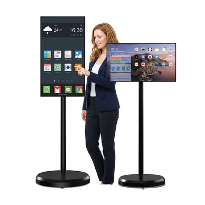 İnteraktif Toplu Taşıma Bilgileri için 10W2 Hoparlörlü 27 İnç Dokunmatik Ekran Kiosk