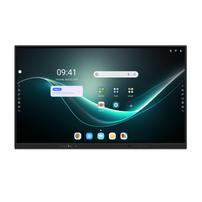 Temperli Parlama Önleyici Cam İnteraktif Beyaz Tahta Çift Sistemli Android Windows Çizim tahtaları