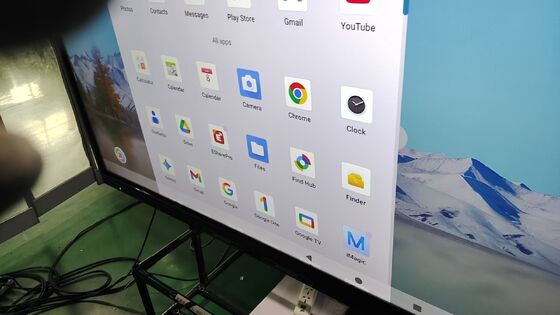 IBoard 65 75 86 100 İnç LCD Panel WiFi PC Dijital Ekran Dokunmatik Ekran Akıllı Monitör