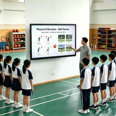 iBoard 75 Inch Interactive Flat Panel Display Google EDLA sertifikalı akıllı panolar