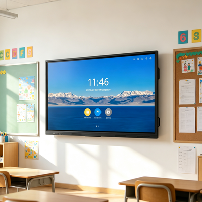 86 inç Fabrika rekabetçi fiyat 4K Eğitim ve Konferans için Etkileşimli Tahta