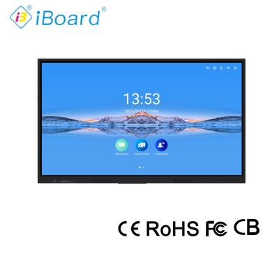 Popüler İnteraktif Düz Panel 65 İnç 4K Çözünürlüklü Akıllı Dokunmatik Yeni Android Sistem Ekipmanı Sınıf Ofis Toplantısı İçin