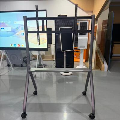Zemin Standı 100KG Düz Panel Mobil Standı Karbon Çelik Malzemesi