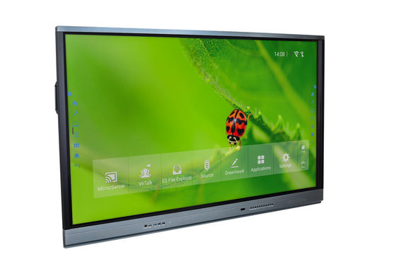 65" Smart Tech İnteraktif Beyaz Tahta Çoklu Yazma Duvara Monte Akıllı Dokunmatik Panel