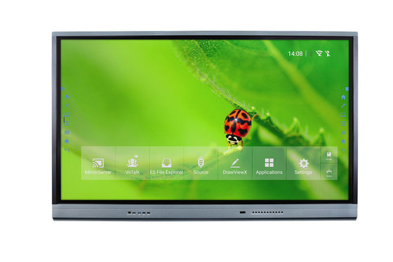 75" İnteraktif Dokunmatik Ekranlı Beyaz Tahta 4K LCD Akıllı Tahta Dokunmatik Ekran