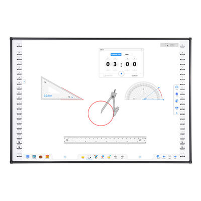 Eğitim için Iboard Elektronik Akıllı İnteraktif Tahta Kızılötesi İnteraktif Dokunmatik