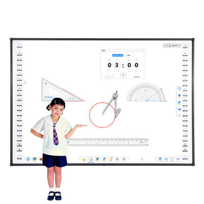 Eğitim için Iboard Elektronik Akıllı İnteraktif Tahta Kızılötesi İnteraktif Dokunmatik