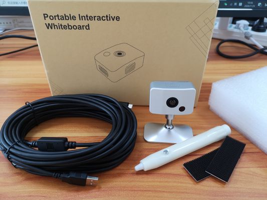 Portable Interactive Whiteboard Pen Touch Sensitive Interactive Device on Normal Whiteboard or Flat Surface for School (Götürülebilir Etkileşimli Tahta Kalemi Dokunma Duyarlı Etkileşimli Cihaz)