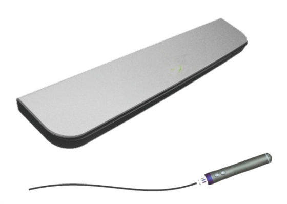 Taşınabilir kablosuz kablolu dokunmatik akıllı beyaz tahta 4k projektör beyaz tahta USB kablosu ile elektronik kalem tıklama fonksiyonu