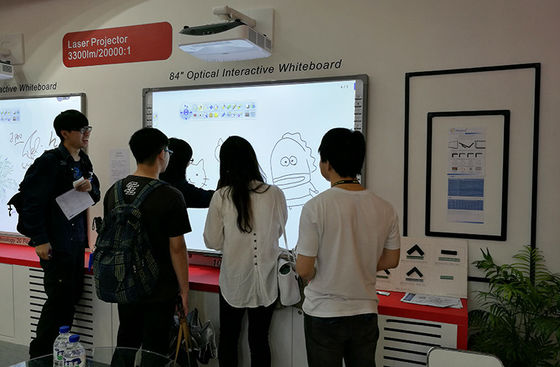20 Touch Point Interactive Whiteboard 16 9 B2B İşbirliği ve Öğrenme için Görünüm oranı