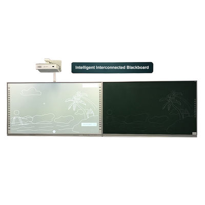 iBoard Eğitim Ekipmanı 75 86 inç Dijital Dokunmatik Ekran En İyi Akıllı Tahta Bağlantılı LCD Akıllı Tahta