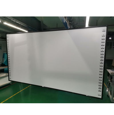 iBoard Fabrikası Dijital Akıllı Tahta Alüminyum Çerçeve Nano Seramik Yüzey Sınıf Öğretimi İçin Dokunmatik Panel Etkileşimli Tahta