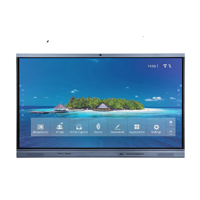 350cd/M2 Etkileşimli Düz Panel Dijital Kart 86 İnç 20 Dokunma Noktalı Sunum Kartı