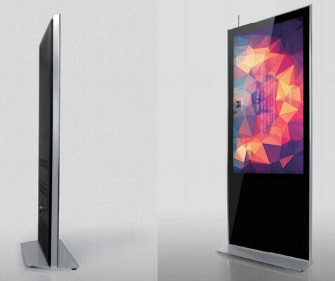 65in Ayaklı Dijital Tabela Ekranı 178 Derece FCC Onayı HD YENİ fabrika üretimi