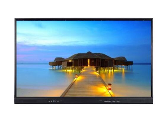 Okul toplantı odası için 86" interaktif düz panel çoklu dokunmatik ekran